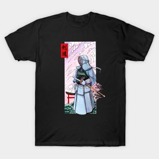 Kendoka watercolor in Japan T-Shirt